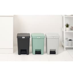 Brabantia SlepUp Pedal Bin 25L Dark Grey image 1
