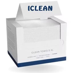 Iclean Soft Face Towels (30*25 cm) - 50 Pcs image 0