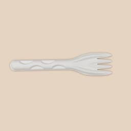 Weavers FZ Sugarcane Bagasse Fork 160mm -20pcs image 0