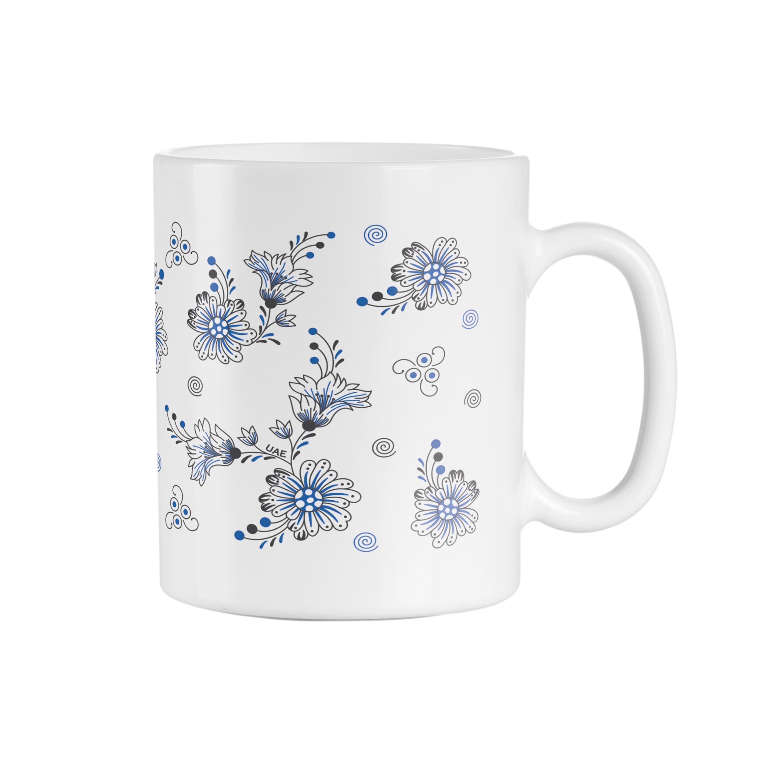 Luminarc Essen Flower Jet Blue Mug 320 ML