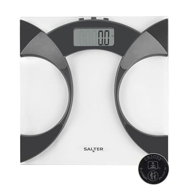Salter Glass Analyser Personal Scale - Black
