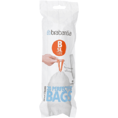 Brabantia Plastic Bag 5Lt (20 bags)