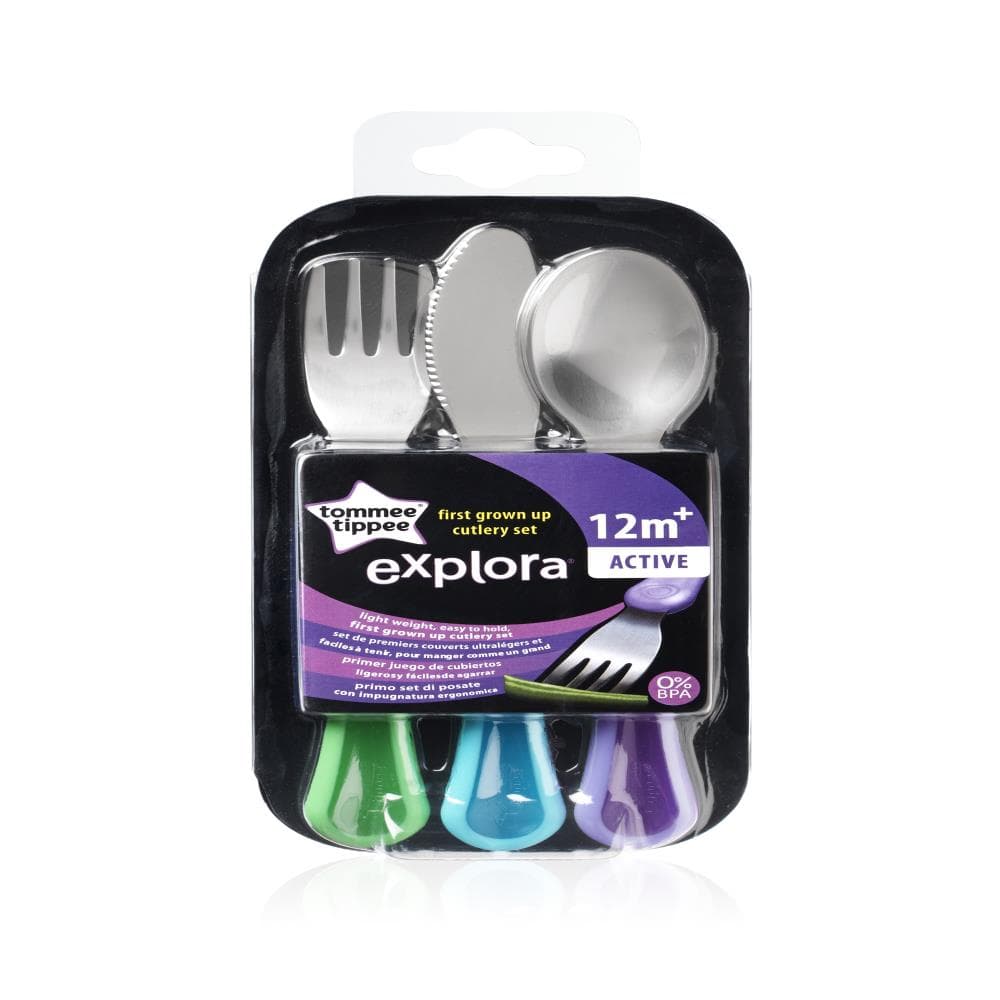 Tommee Tippee Explora First Grown Up Cutlery Set