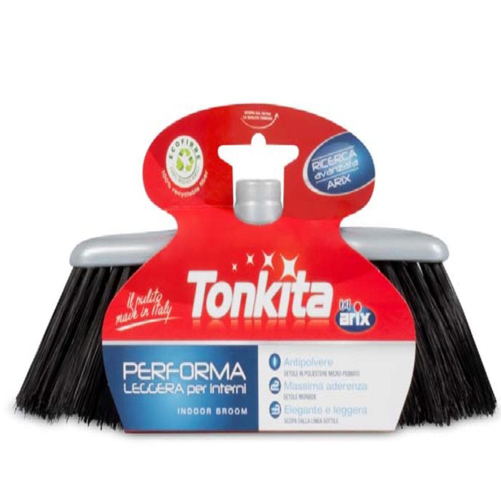 Tonkita Leggera Indoor Broom with Handle