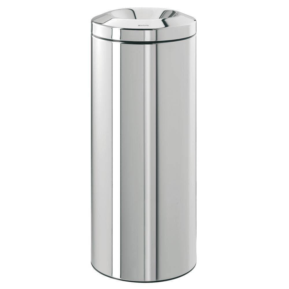 Brabantia Waste Paper Bin 30Lt Non Flammable - Brilliant Steel