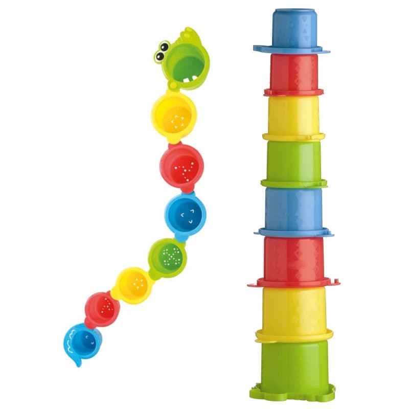 Playgro Crocodile Cups +6 Months