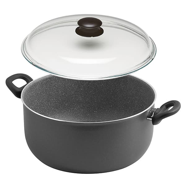 Ballarini Lucca Granite Casserole with Glass Lid 28cm