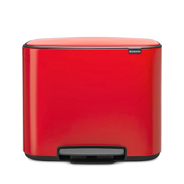Brabantia Bo Pedal Bin 36L - Red