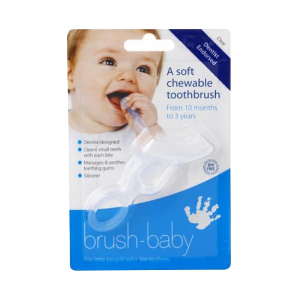 Brush Baby Soft Teether Brush For Babies & Toddlers