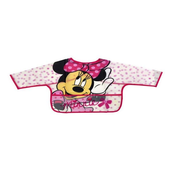 Disney Minnie Sleeved Bib 35 x 33cm