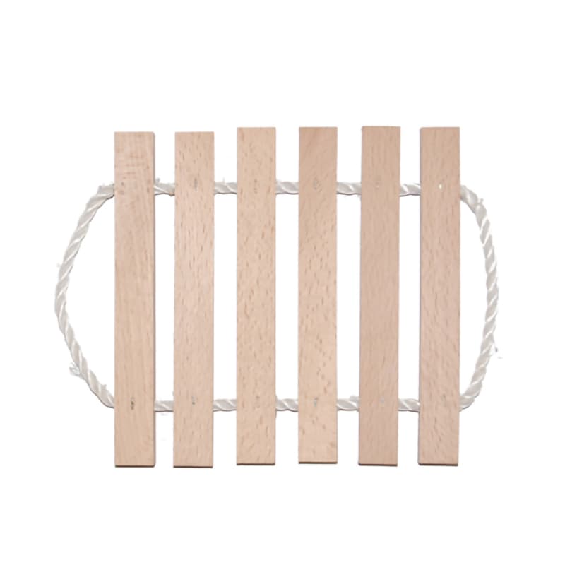 GEOR Rack with handle - 7 slats 22x22cm