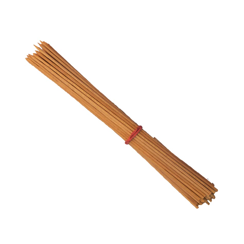 GEOR Wooden Skewers Sticks 20cm 25 pcs