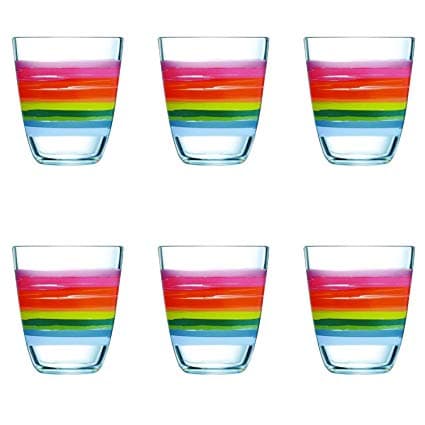 Luminarc Color Pencil High Ball Tumbler 310ml Set of 6