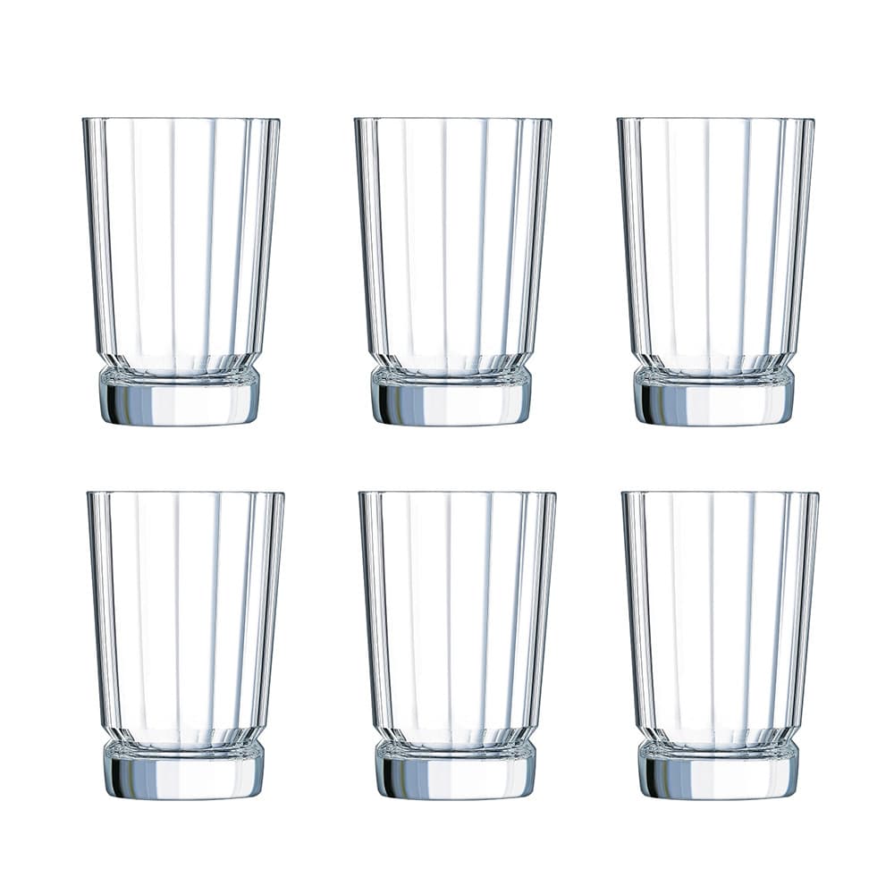 Cristal D'Arques Macassar Glass 280 ml Set of 6