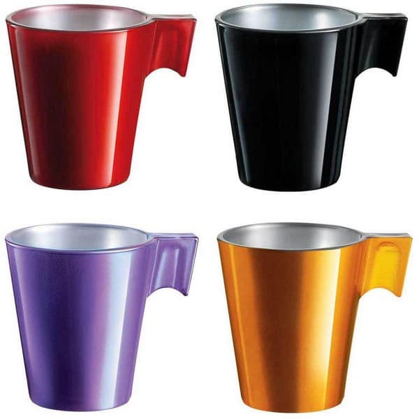 Luminarc Flashy Longo Cup 220ml Set of 4 pcs