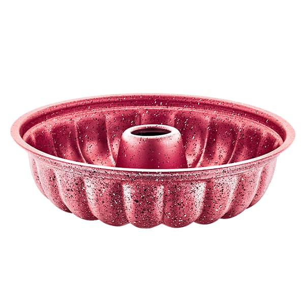 OMS Granite Round Cake Mould 28cm Red