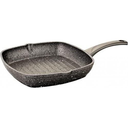 OMS Granite Square Grill Pan 28x28 cm Grey