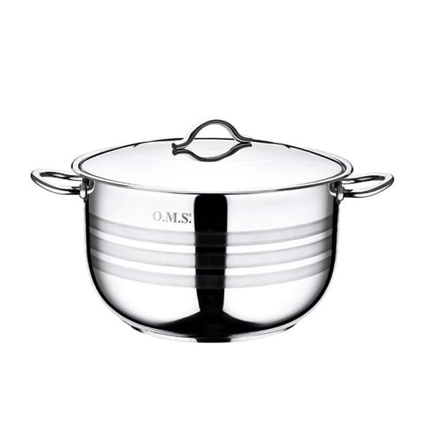 OMS Stainless Steel Casserole with Lid 32cm