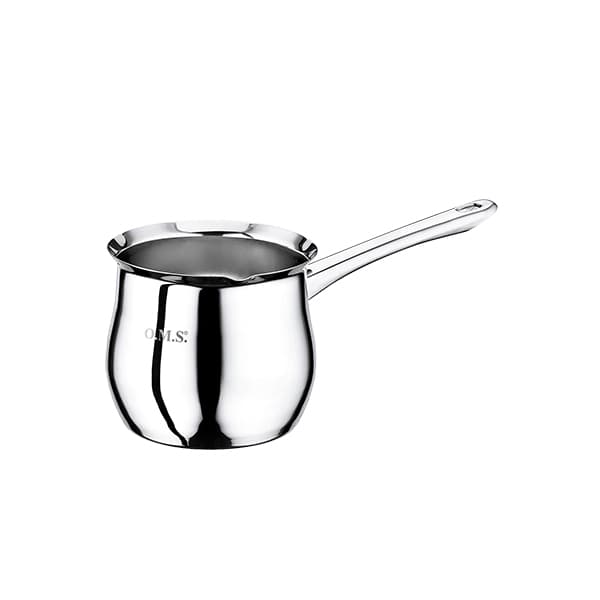 OMS Stainless Steel 18/10 New Oral Coffee Pot Size 3