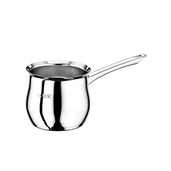 OMS Stainless Steel 18/10 New Oral Coffee Pot Size 4