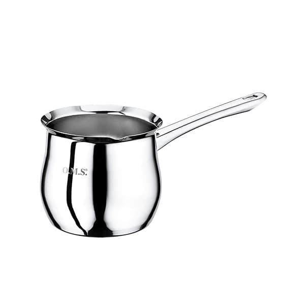 OMS Stainless Steel 18/10 New Oral Coffee Pot Size 5