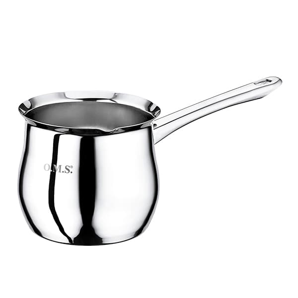 OMS Stainless Steel 18/10 New Oral Coffee Pot Size 7