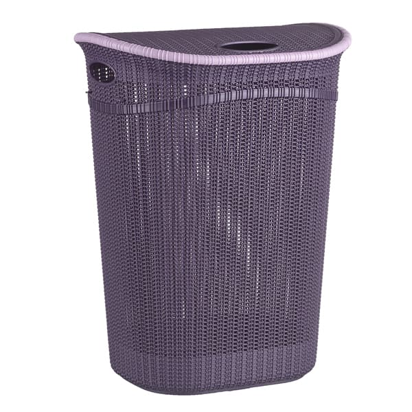 Plast Art Rattan Laundry Hamper 52L