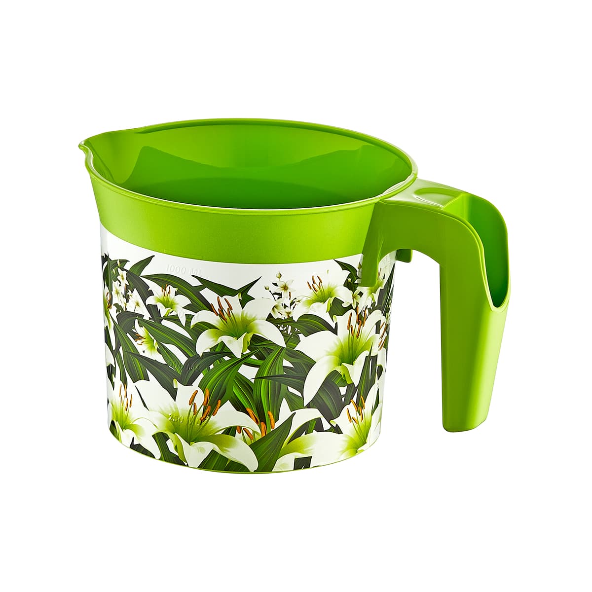 Plast Art Decorated Pouring Pot 1.25L (Assorted Designs)
