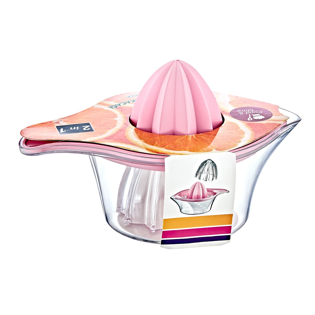 Plast Art Lemon Squeezer 0.25L (Assorted Colors)