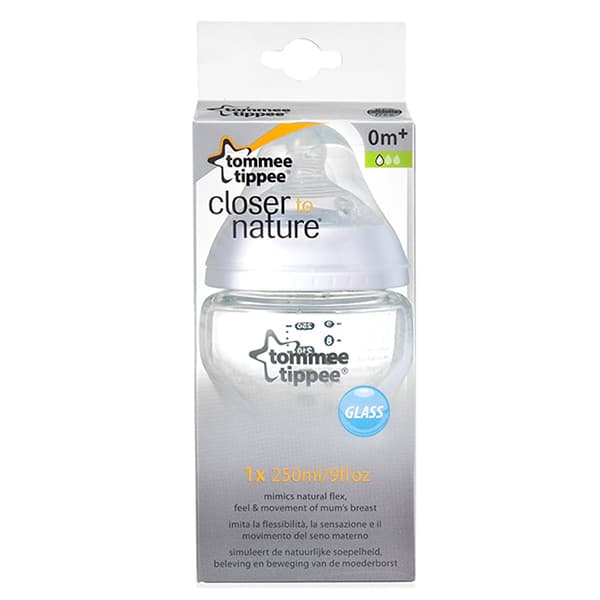Tommee Tippee Glass Bottle 250ml