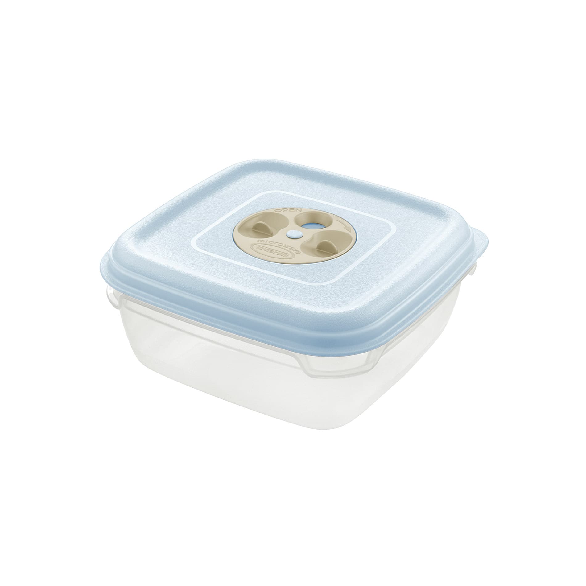 Tontarelli Fresh-Wave Square Food Container 1.75L (Assorted Colors)