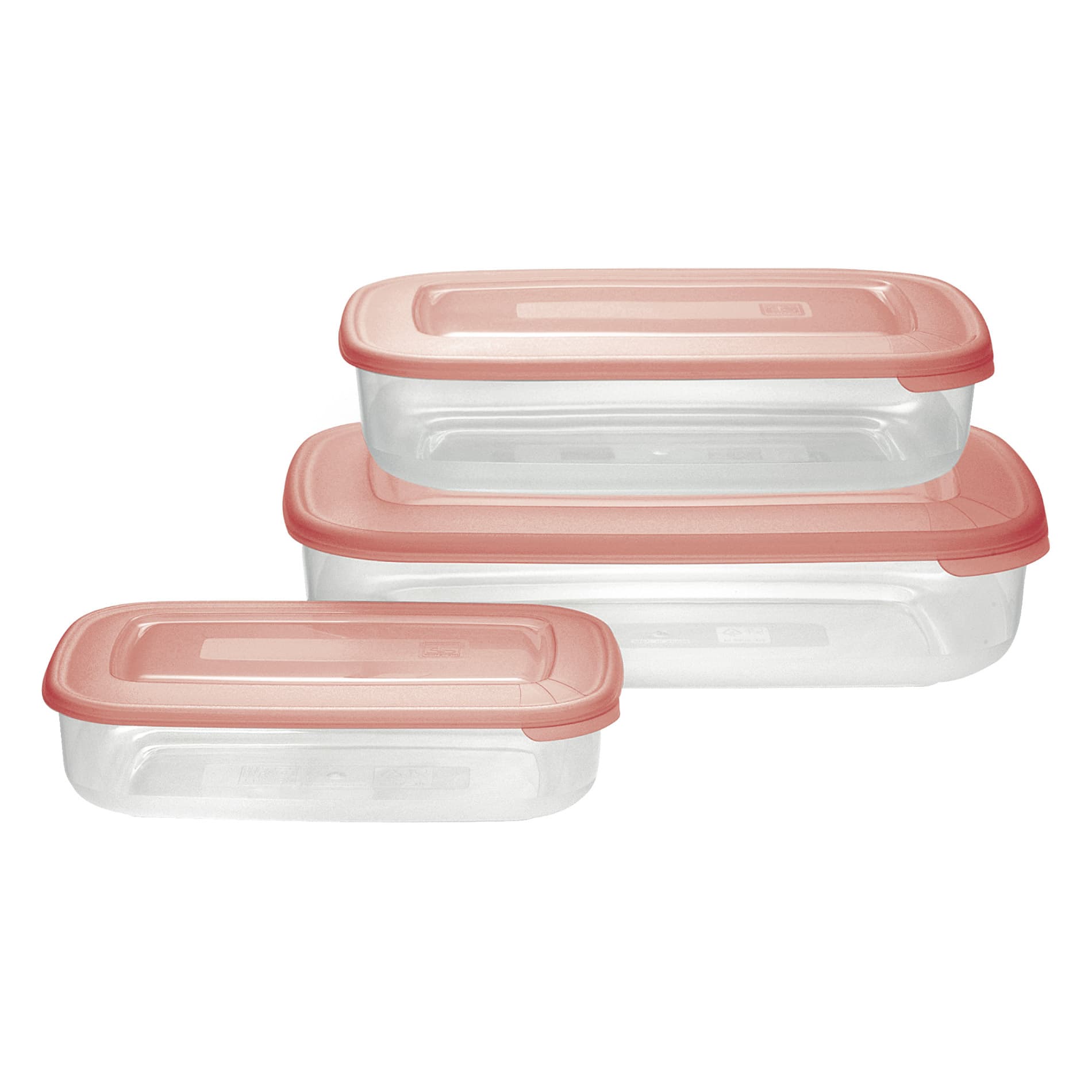 Tontarelli Family Food Rectangular Set of 3 (Assorted Colors)