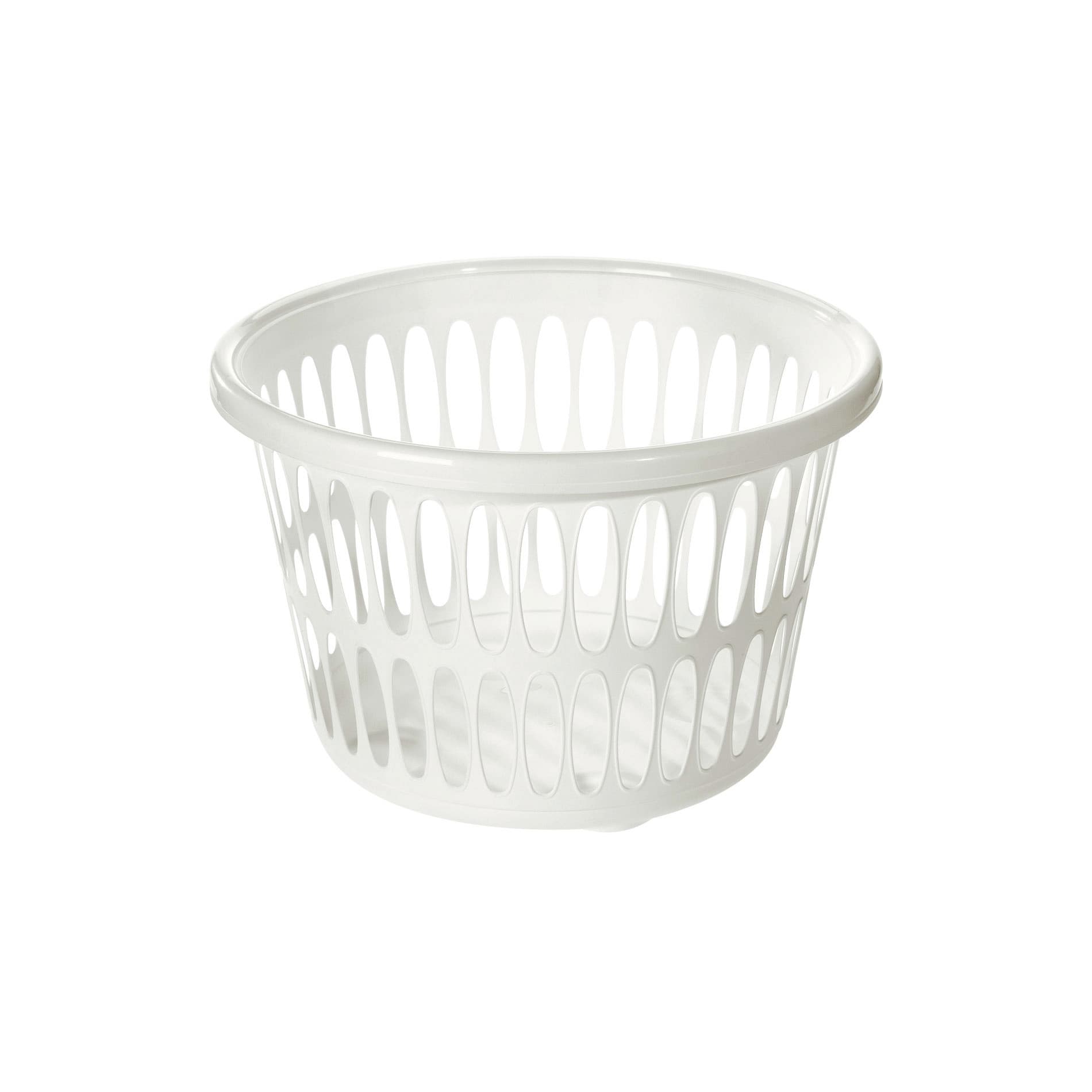 Tontarelli Laundry Basket Round 31L Cover Line 45.4xH29.5cm (Assorted Colors)