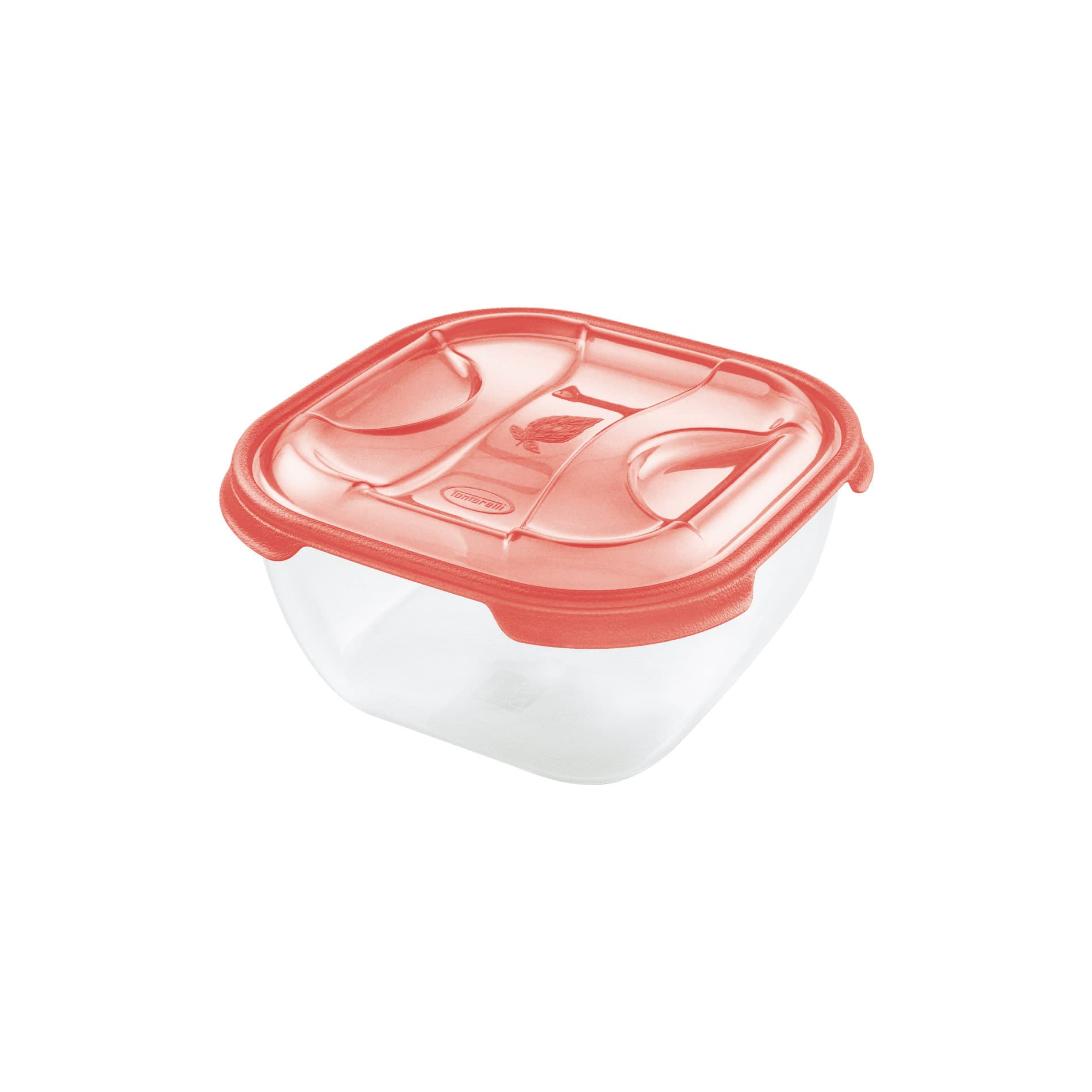 Tontarelli Nuvola Frigo Square Food Container 2.00L (Assorted Colors)