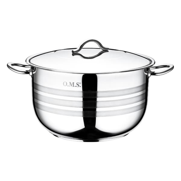 OMS Stainless Steel Casserole with Lid 40cm