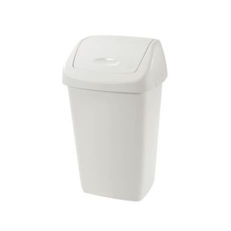 Tontarelli Swing Top Dust Bin 15L 22.5x28.5xH 47cm (Assorted Colors)