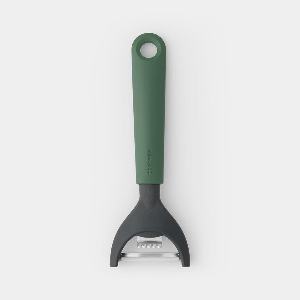 Brabantia TASTY+ - Fir Green Food Y-Peeler plus Zester