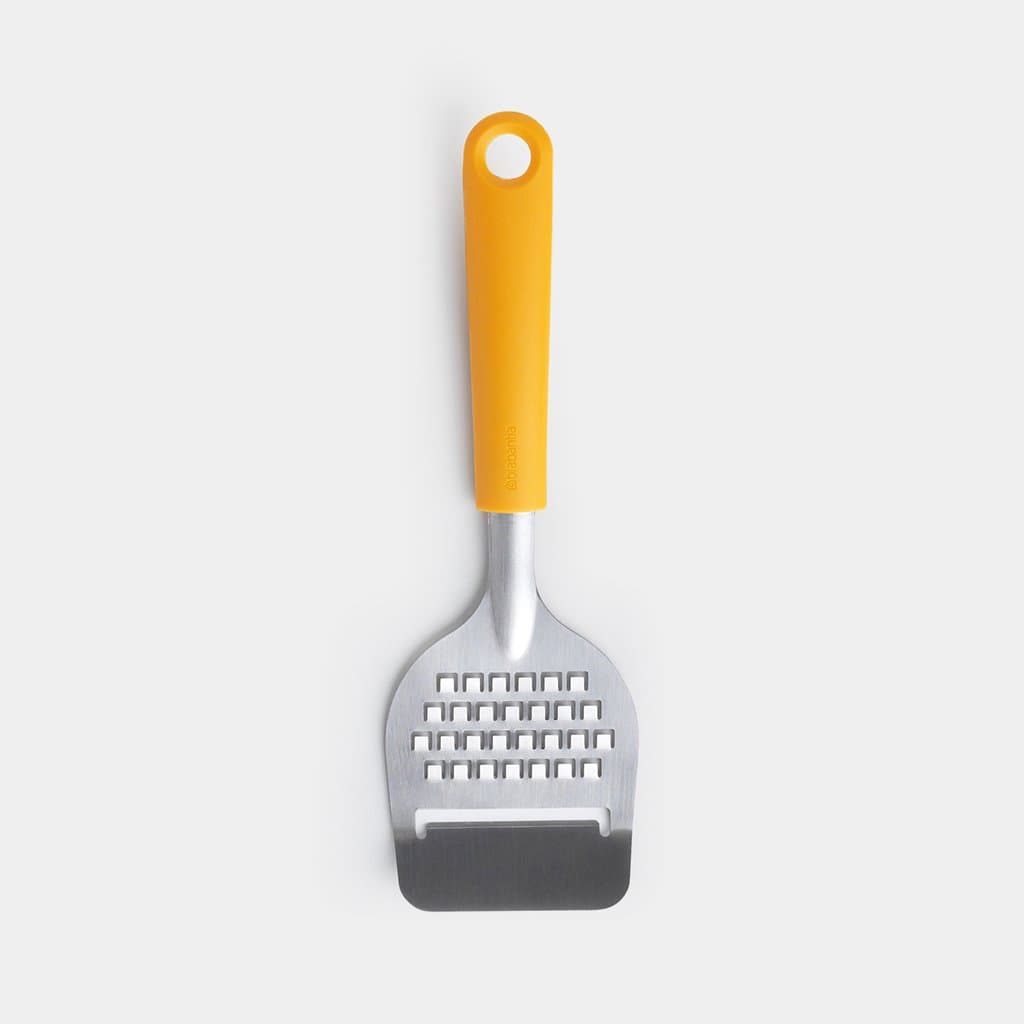 Brabantia TASTY+ - Honey Yellow Cheese Slicer plus Grater