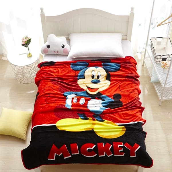 Disney Mickey Flannel Blanket - 1 Kg