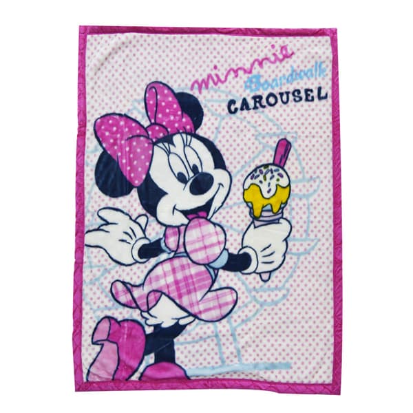 Home Range Minnie 2 Ply Blanket 1 Kg - 2 Sides Print 105 x 135 cm