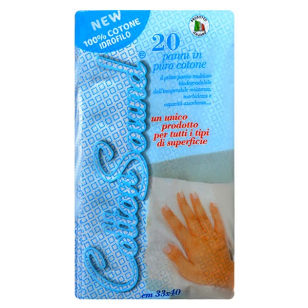 Cotton Sound 20 Pcs Multipurpose Cloth Blue 45x50