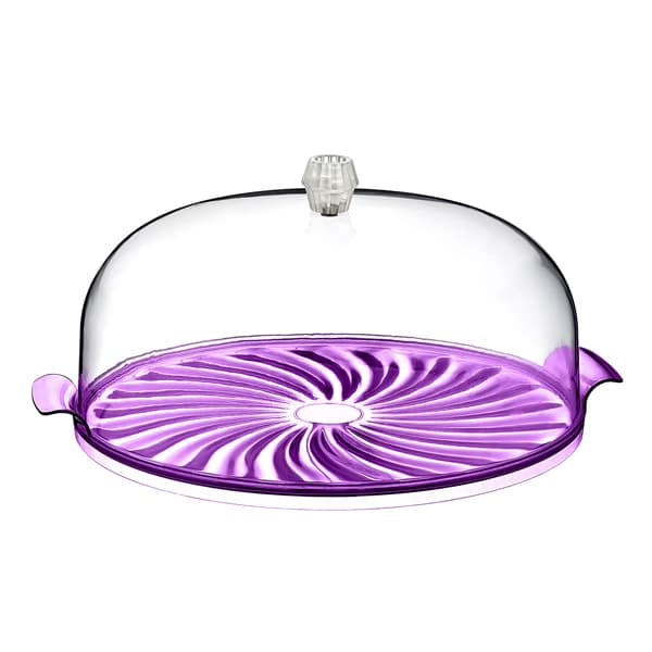 Plast ART Cake Plate with Cover
