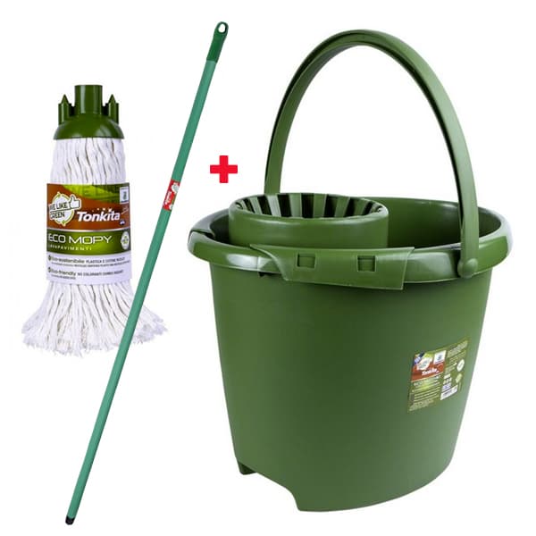 Bundle of Tonkita Ecologia Bucket Squeezer and Mopy