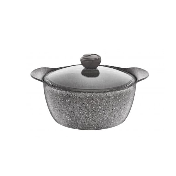 OMS Granite Casserole 28cm 7.05L Grey