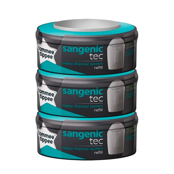 Tommee Tippee Universal Sangenic Tec Cassette 3 pcs Refills