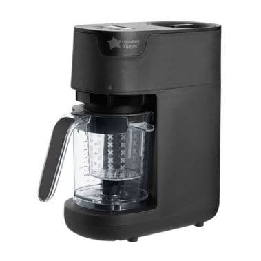 Tommee Tippee Quick Cook Baby Food Steamer Blender Black