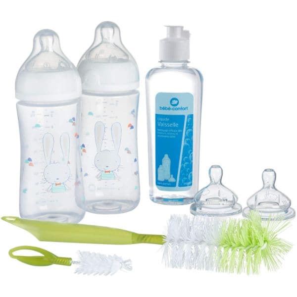 Bebeconfort Emotion Baby Bottle Kit Sweet Bunny