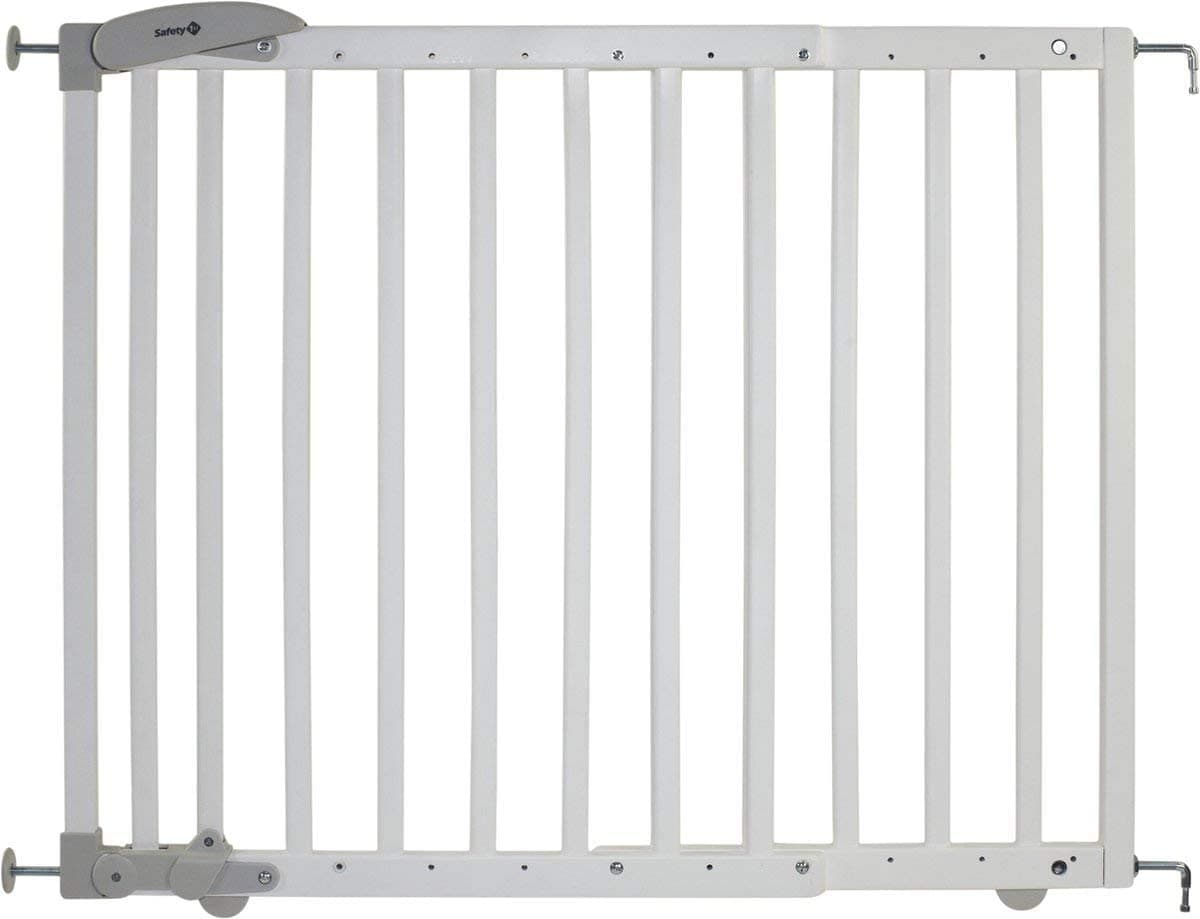 Safety 1st Dual Extending Wooden Safety Gate White