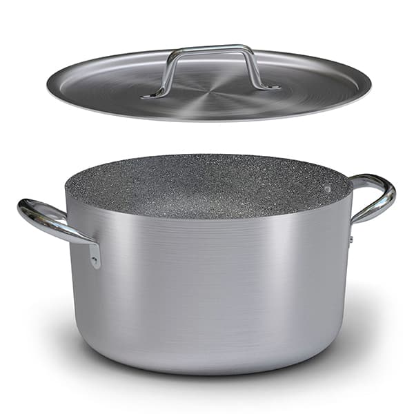 Ballarini Professional Granite non-stick Aluminum Casserole With Two Handles 32cm With Lid