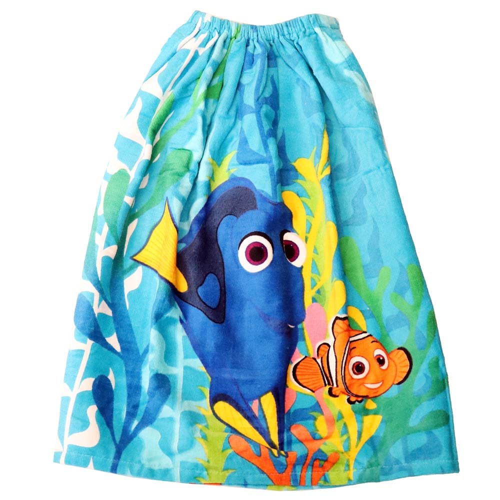 Disney Finding Dory Bath Wrap Blue 65cm x 67cm for Girl